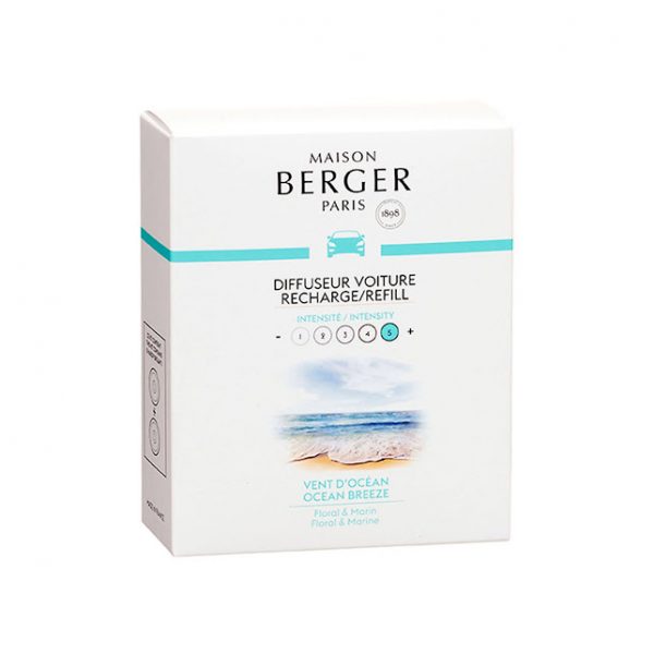 Recarga Difusor de coche Maison Berger Vent d'Océan