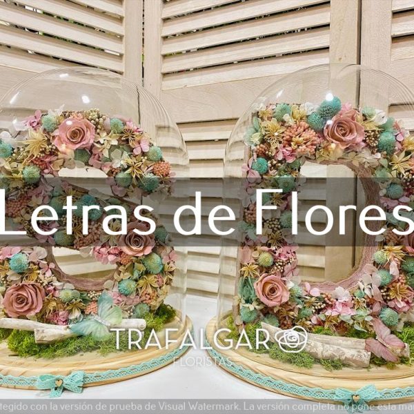 LETRAS CON FLORES