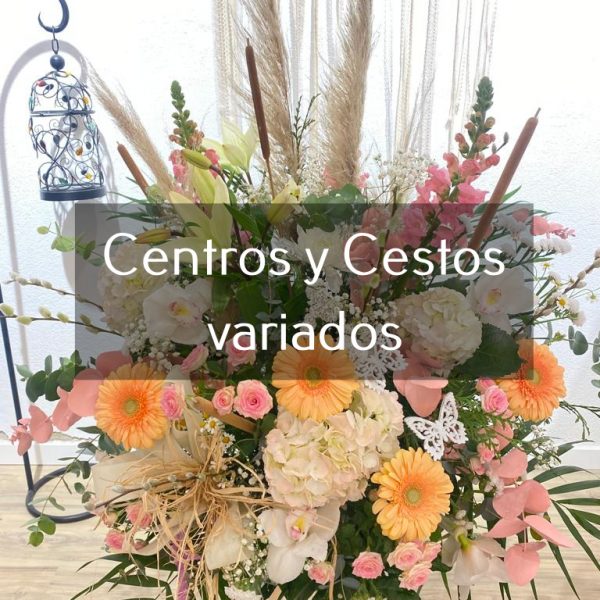 CENTROS Y CESTOS VARIADOS