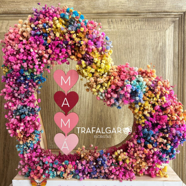 3F- Corazón Rainbow